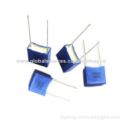Film Capacitor with 0.1% Dissipation Factor and High-insulation Resistance/Suitable for AC Purposes